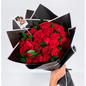 Ramo de 24 Rosas Rojas con mini foto